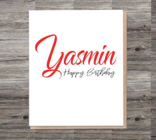 Personalised Birthday Card, Card for Friend, Birthday Card